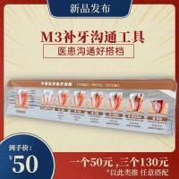 M3補牙溝通工具 醫患溝通好搭檔